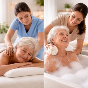 Elderly Massage and Bath