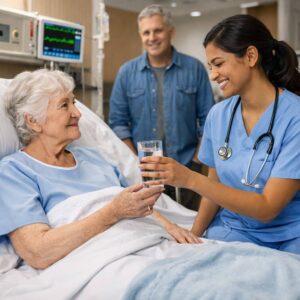 Patient Care at Hospital